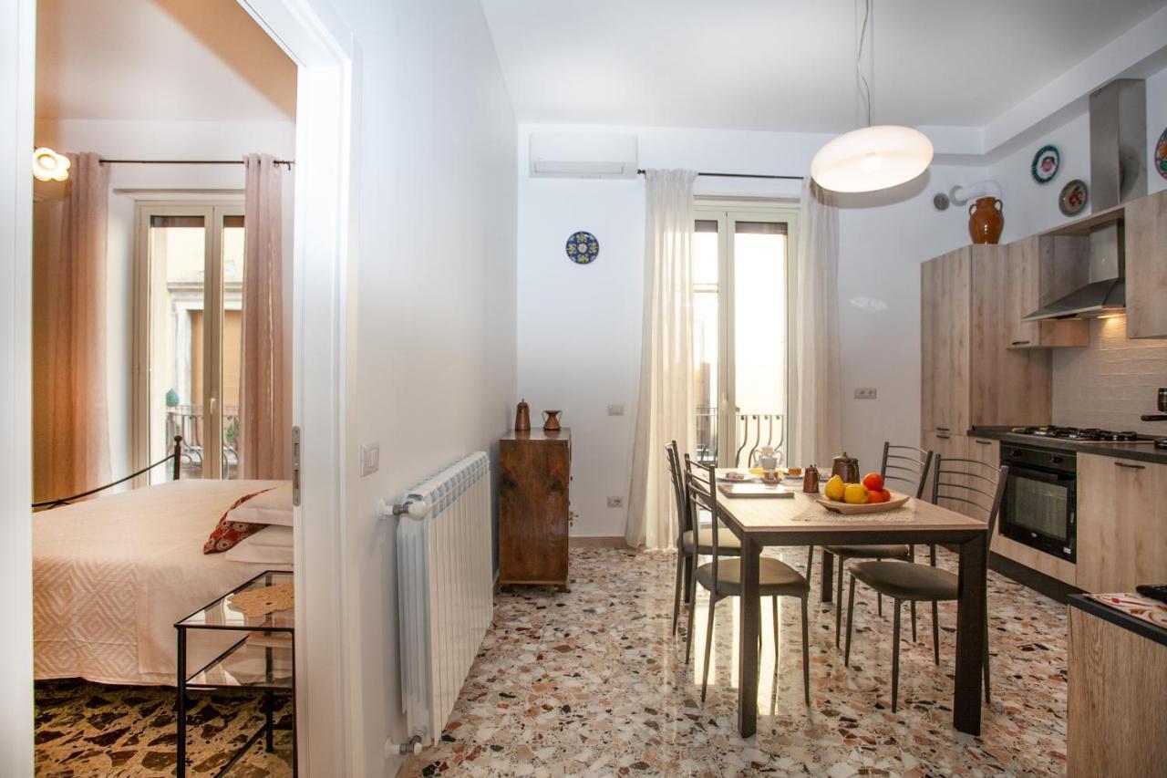דירות טאורמינה Casa Rosa מראה חיצוני תמונה